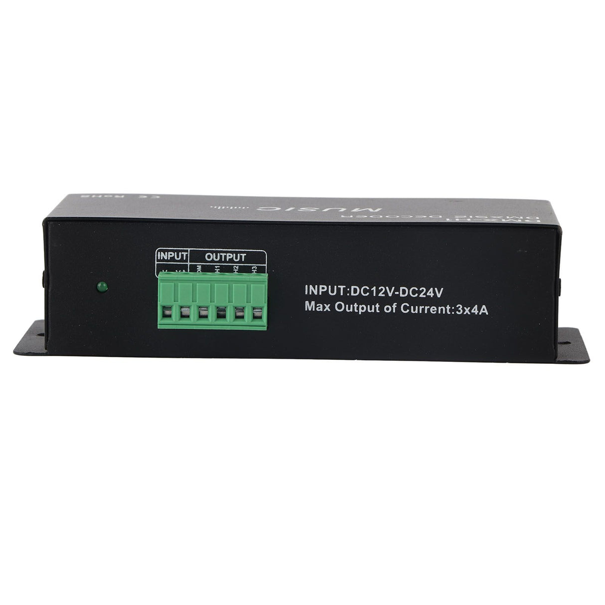 3 Channel DMX Decorder Adjustable RGB Dimming LED Decorder Controller for Bars Hotels Sober Bar4A