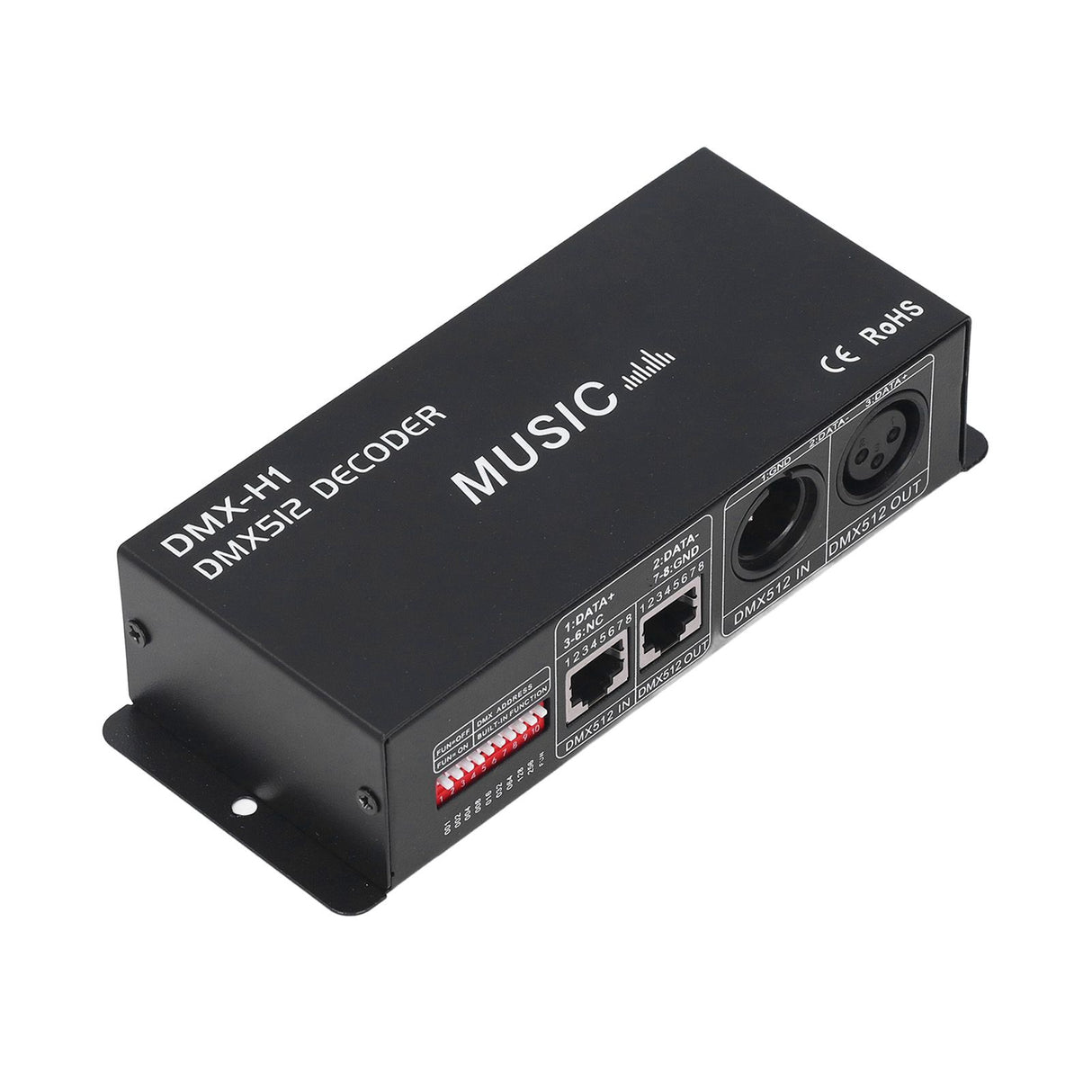 4 Channel DMX 512 Decorder Adjustable RGB Dimming LED Decorder Controller for Bars Hotels Sober Bars4A