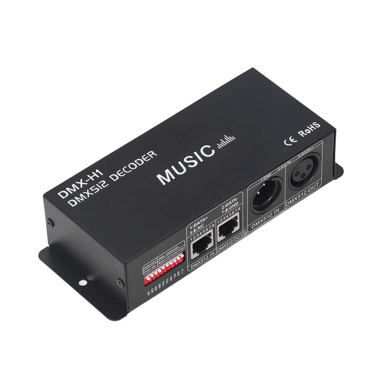 4 Channel DMX 512 Decorder Adjustable RGB Dimming LED Decorder Controller for Bars Hotels Sober Bars4A