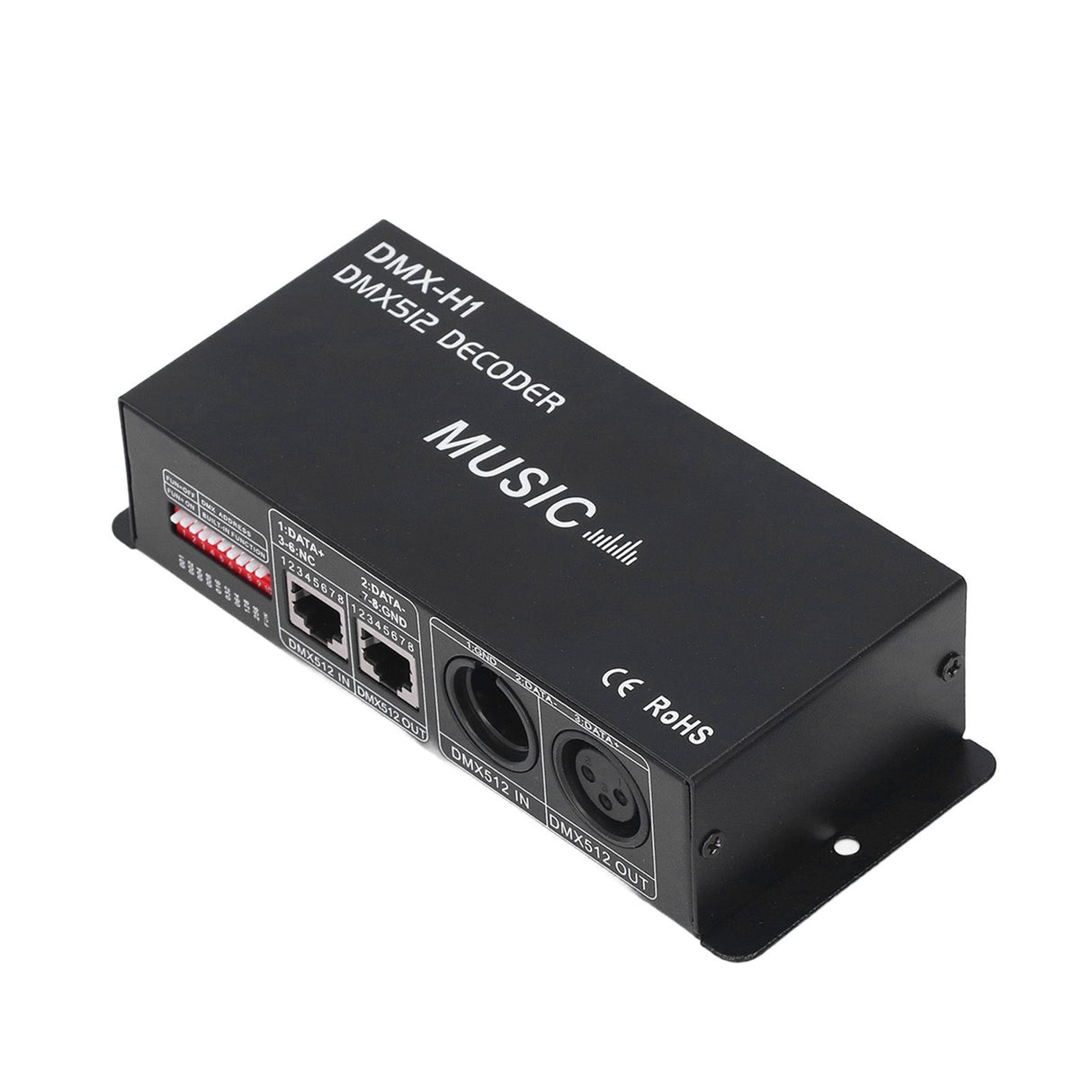 4 Channel DMX 512 Decorder Adjustable RGB Dimming LED Decorder Controller for Bars Hotels Sober Bars4A