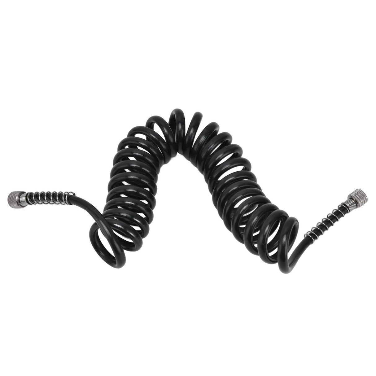 Air Hose Polyurethane Coil Air Hose with G1/8 Female Thread Fittings for Paint Airbrush Accessories