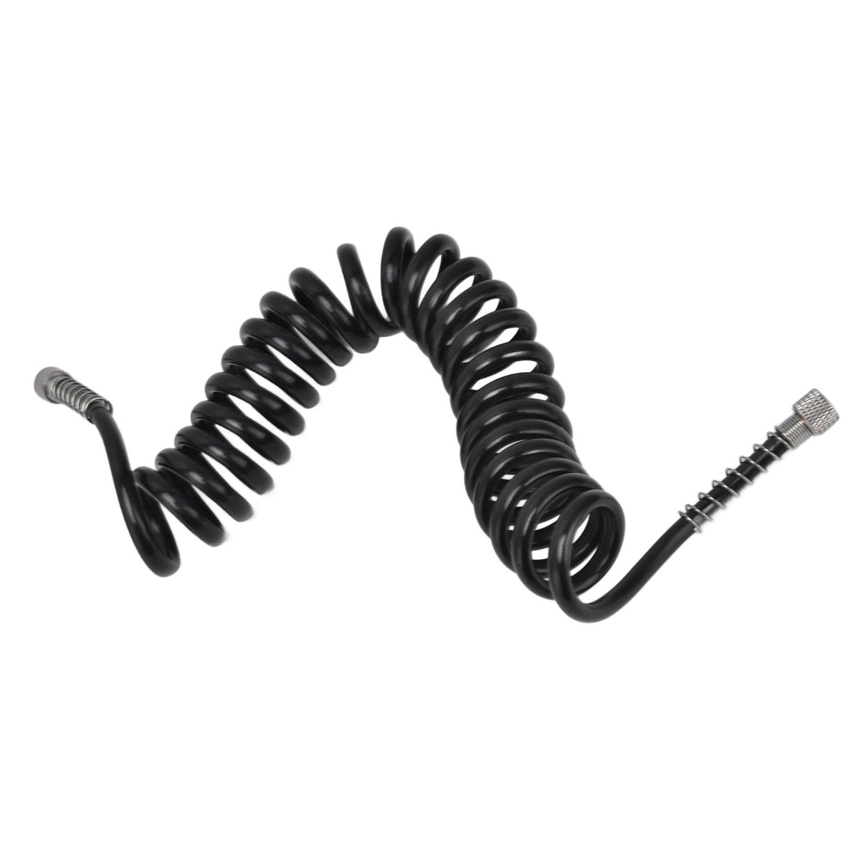 Air Hose Polyurethane Coil Air Hose with G1/8 Female Thread Fittings for Paint Airbrush Accessories