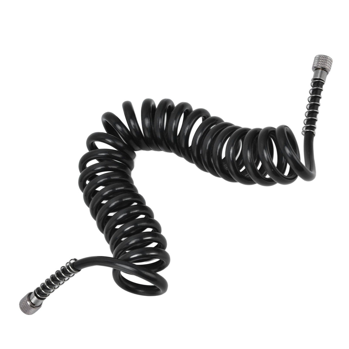 Air Hose Polyurethane Coil Air Hose with G1/8 Female Thread Fittings for Paint Airbrush Accessories