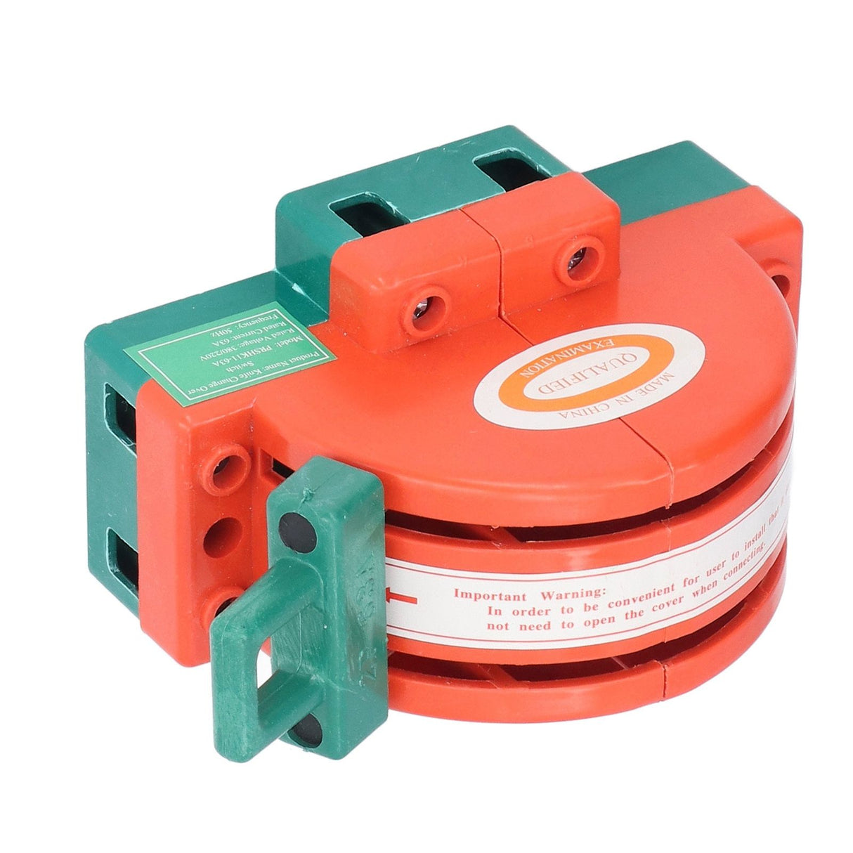 HK11 Knife Switch Safe Double Throw Bidirectional Electric Reverse Switch for Industrial Household Appliances 2P 63A