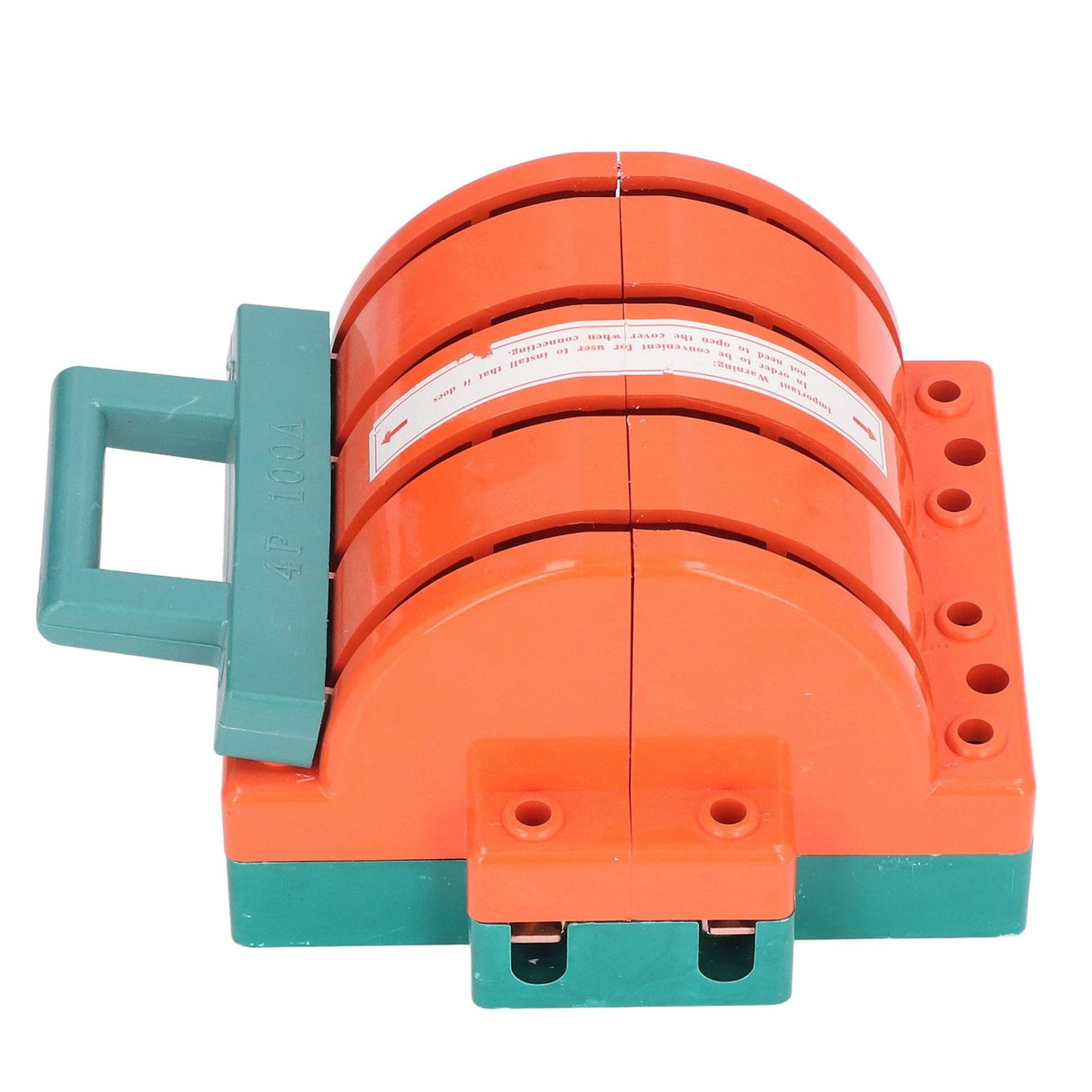 100A 4 Pole Double Throw Knife Switch Electrical Disconnect Knife Switch for Home Appliances