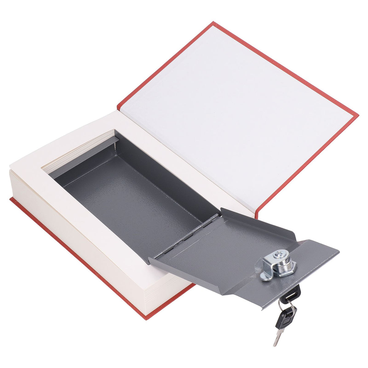 Diversion Book Safe Metal Lifelike Book Money Coin Box with Key Lock for Jewelry Cash Credit CardsDream of The Red Chamber