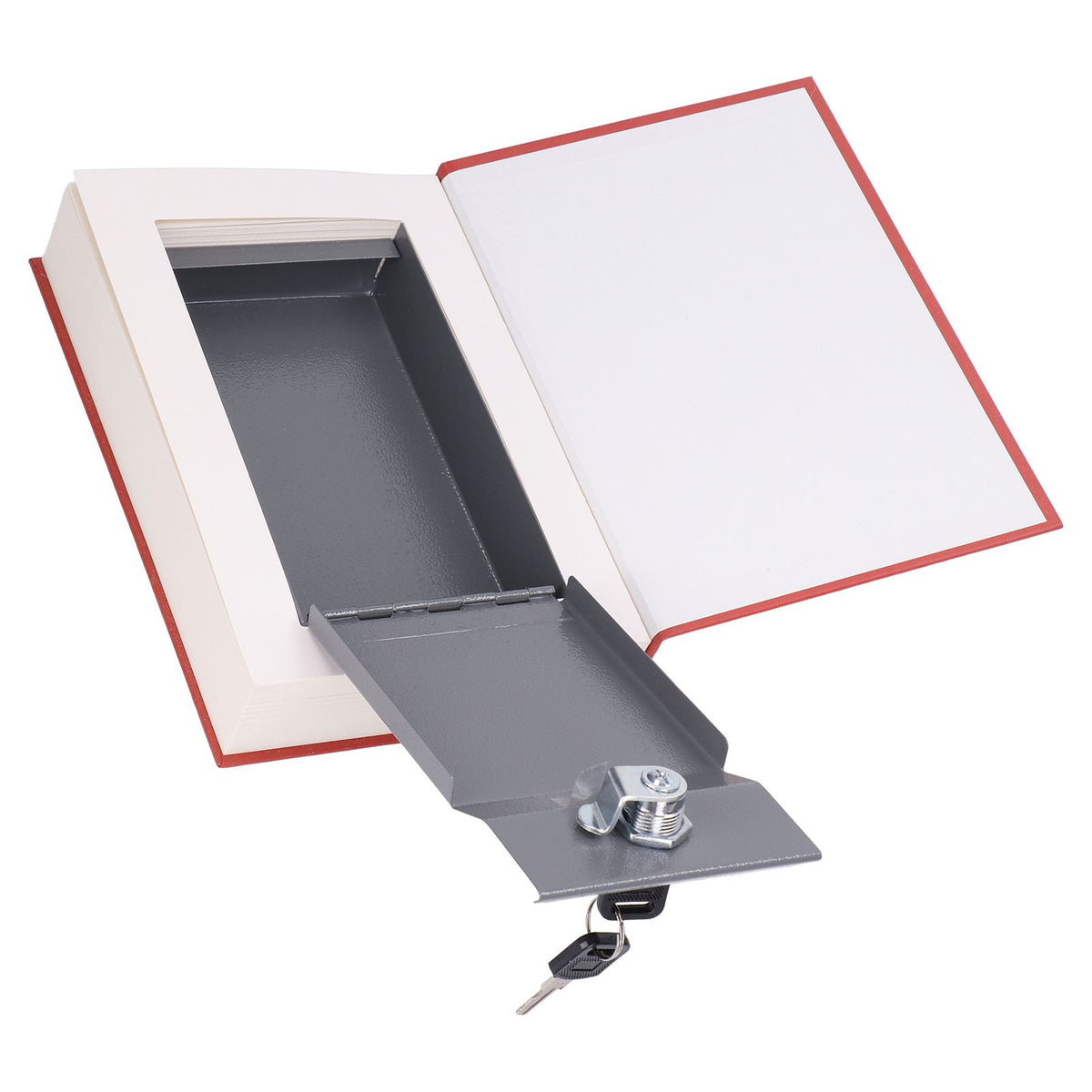 Diversion Book Safe Metal Lifelike Book Money Coin Box with Key Lock for Jewelry Cash Credit CardsDream of The Red Chamber