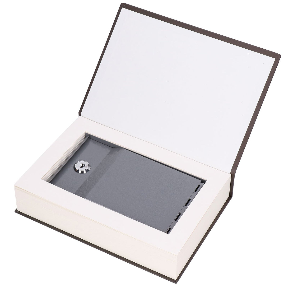 Diversion Book Safe Metal Lifelike Book Money Coin Box with Key Lock for Jewelry Cash Credit CardsRomance of The Three Kingdoms