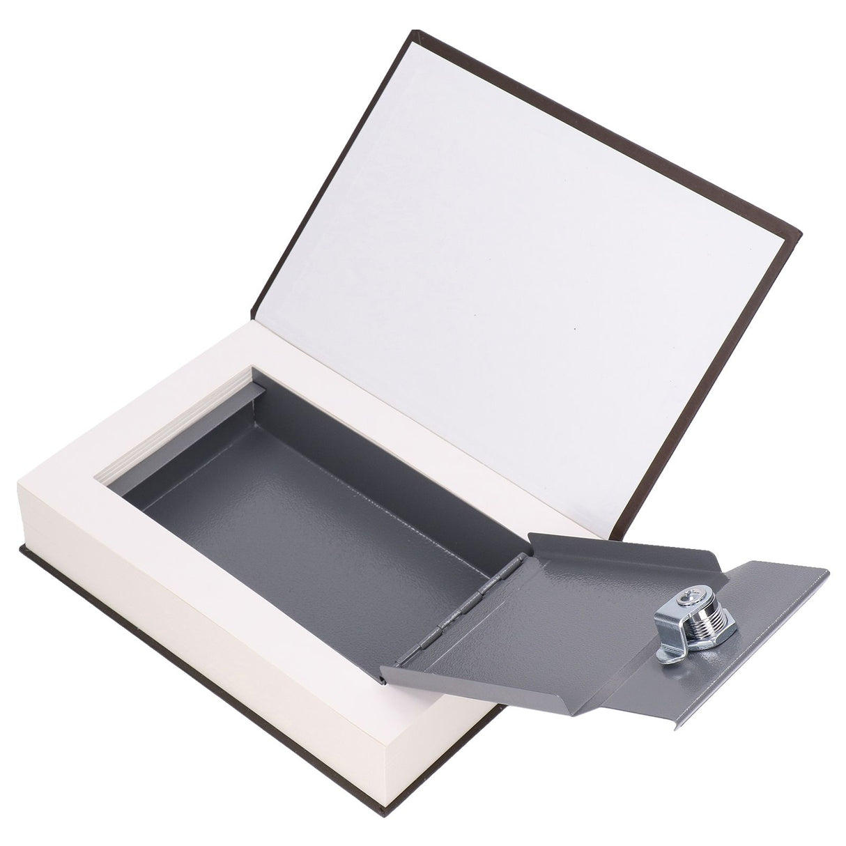 Diversion Book Safe Metal Lifelike Book Money Coin Box with Key Lock for Jewelry Cash Credit CardsRomance of The Three Kingdoms