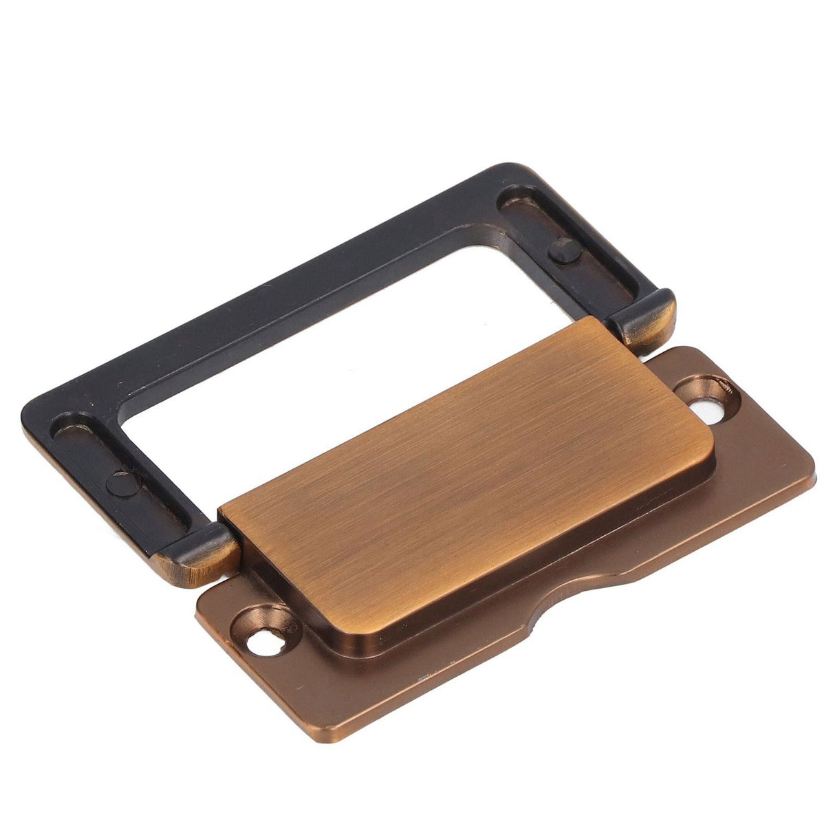 Recessed Door Handle Simple Matte Retro Free Punch Drawer Wardrobe Cabinet Door Concealed Handle