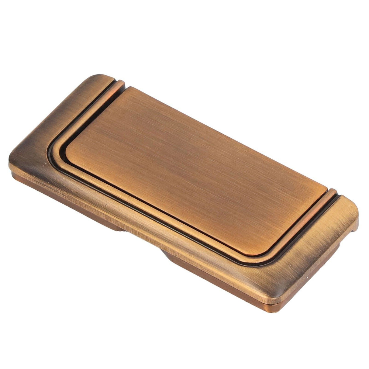 Recessed Door Handle Simple Matte Retro Free Punch Drawer Wardrobe Cabinet Door Concealed Handle