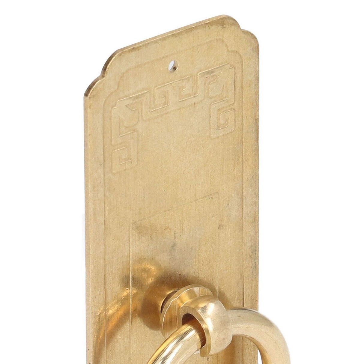 Cabinet Door Handle Chinese Furniture Antique Pattern Pure Copper Cabinet Doors Window Retro HandleLength 10cm