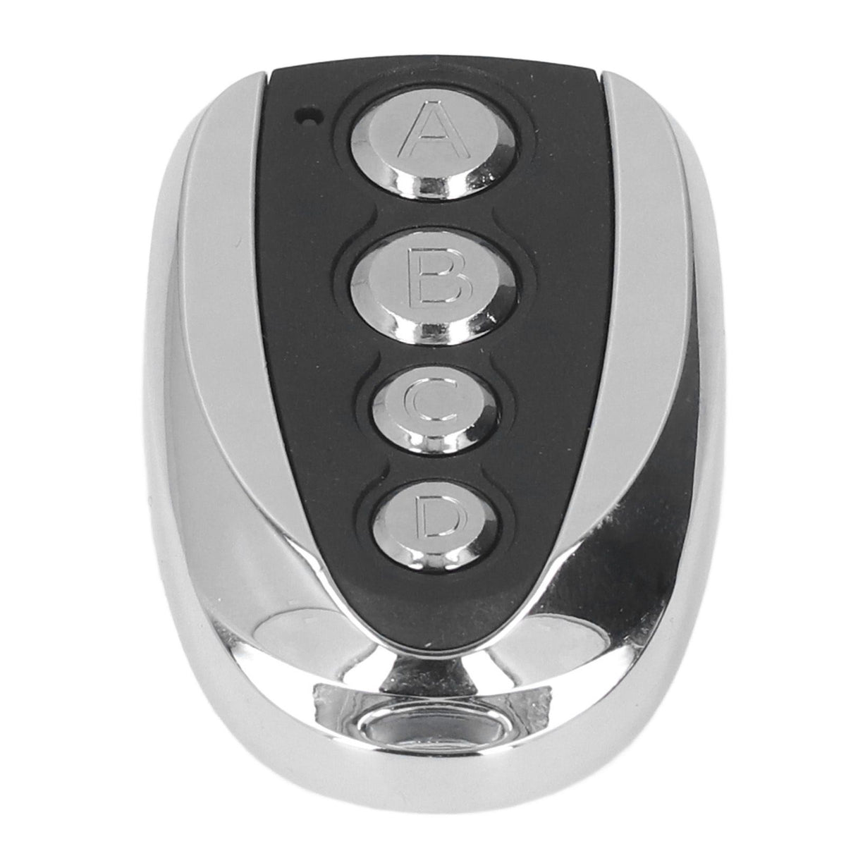 Garage Door Remote Control Opener 433MHz 4 Buttons Anti Theft with Key Chain for Curtain Doors Security System