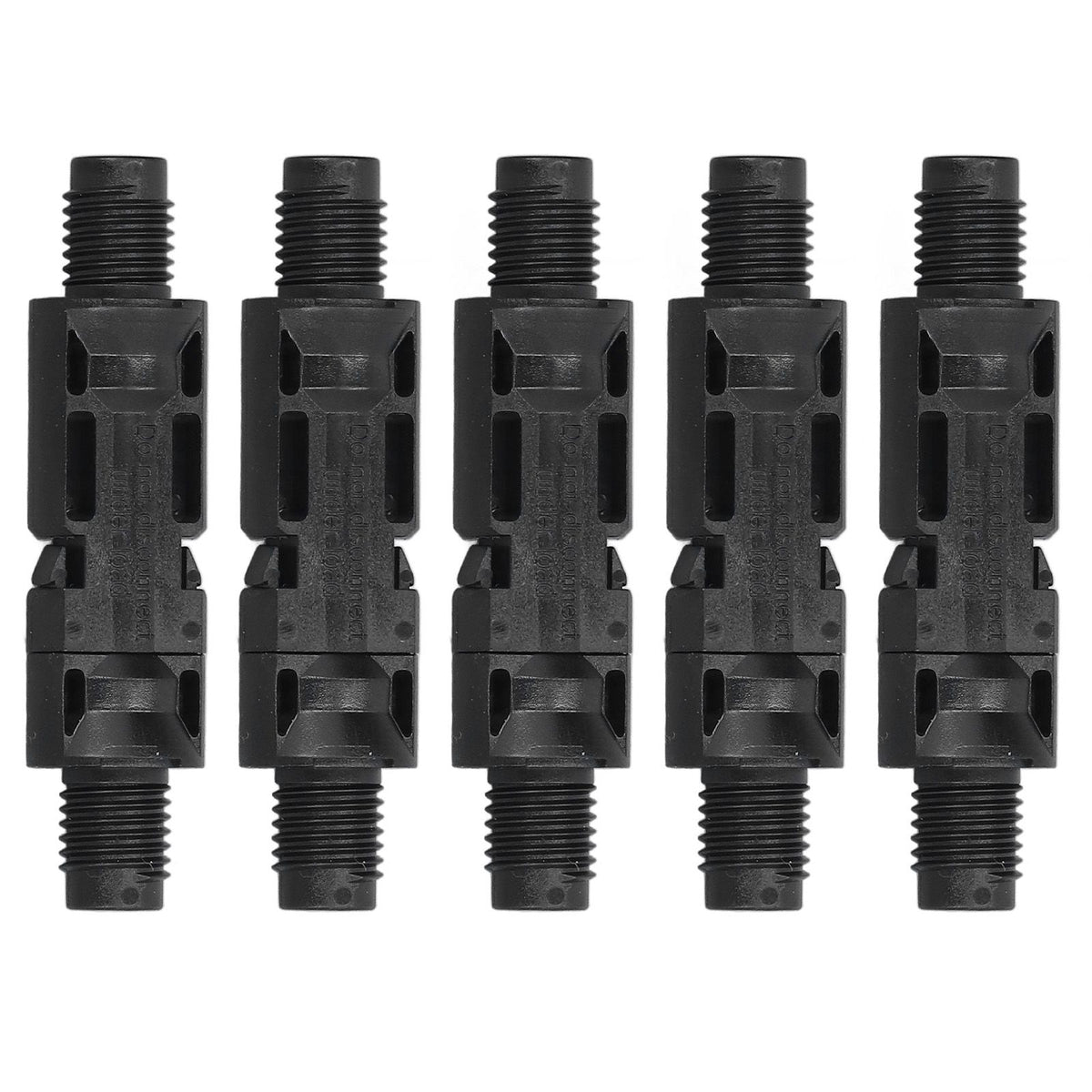 5 Sets Solar Branch Connectors UV Protection Male Female Header Board End Connector(PV-BMC(1000V) )
