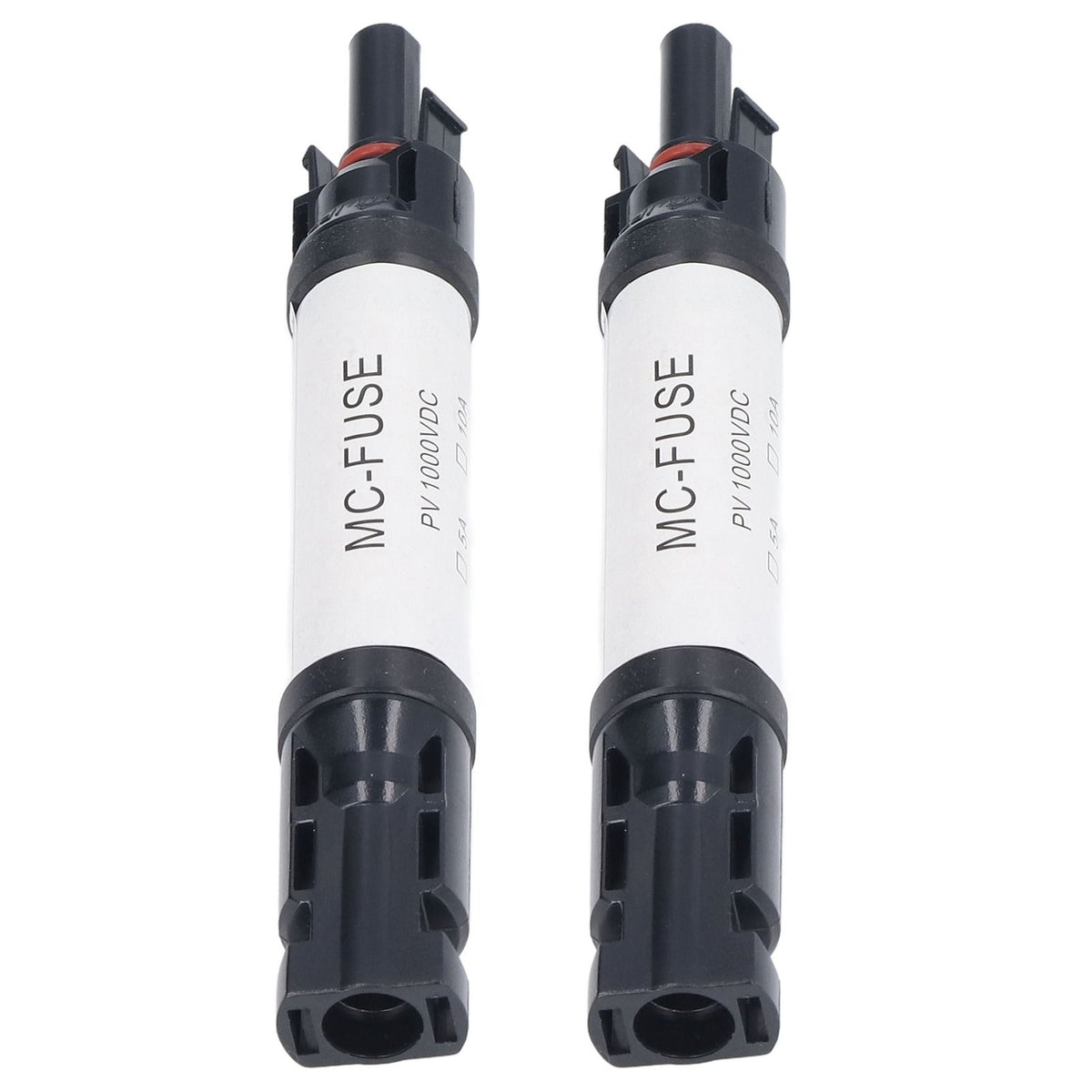 2Sets Solar PV Connectors Set IP68 Waterproof Anti UV 1000V Solar Built in Fuse Connector for Solar Cables/Controllers30A