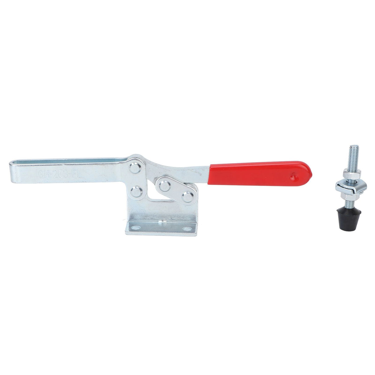 Toggle Clamp 230kg Clamping Force High Efficiency Horizontal Quick Release Toggle Clamp with Plastic Handle for Welding
