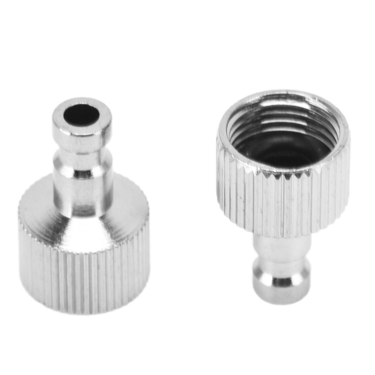 6PCS Airbrush Adapter Set Stainless Steel Airbrush Quick Release Fittings Airbrush Connector Kit