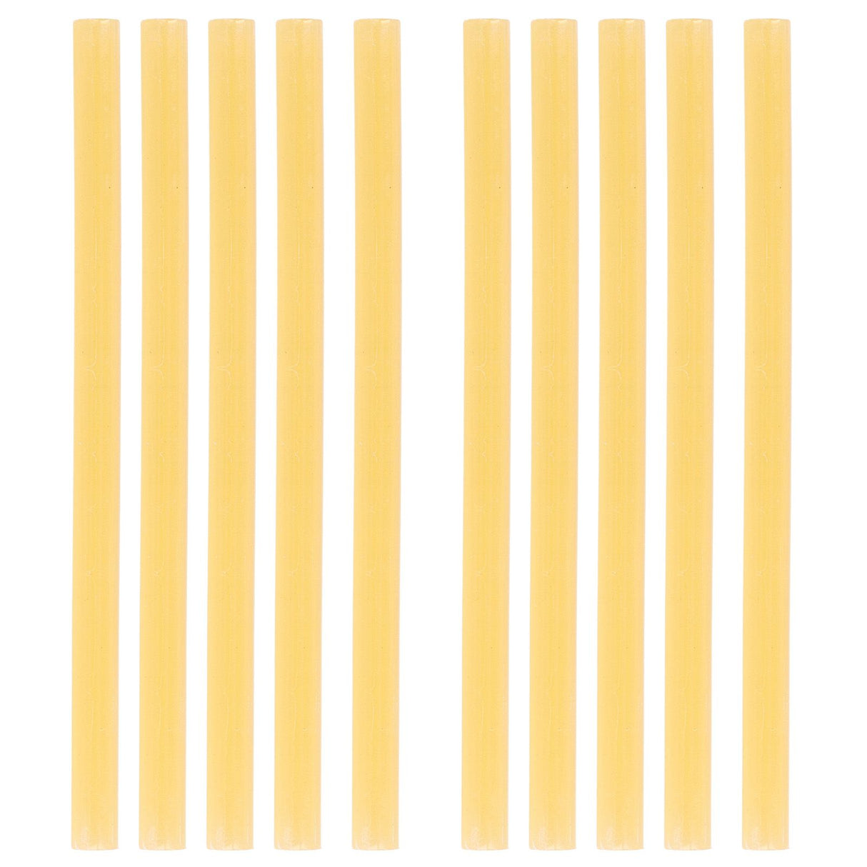 10Pcs Hot Melt Glue Stick 11x200mm Strong Adhesion High Strength Glue Adhesive Sticks for Glue Guns Above 60WYellow