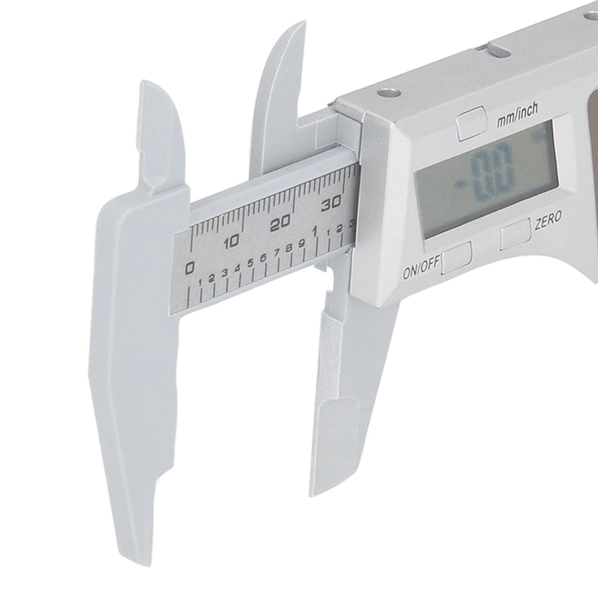 Solar Plastic Caliper 0‑150mm Electronic Digital Display Caliper for Engineering Surveying Angle Measurement