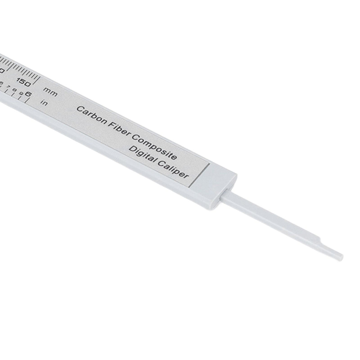 Solar Plastic Caliper 0‑150mm Electronic Digital Display Caliper for Engineering Surveying Angle Measurement