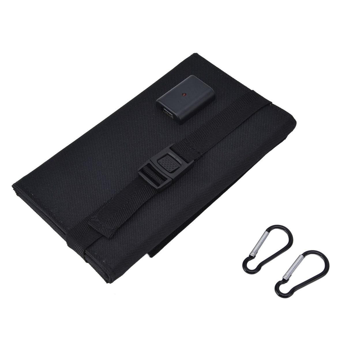 20W Solar Charger 2A 5V High Conversion Rate Solar 4 Folding Bag with USB Output Waterproof Solar Charger for Cellphone