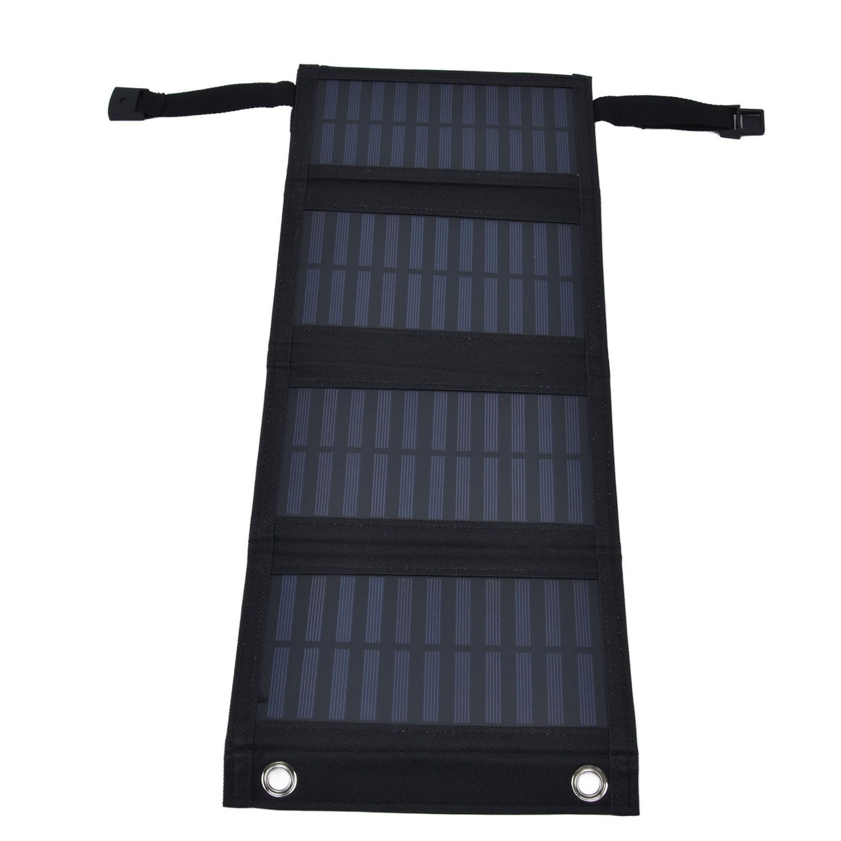 20W Solar Charger 2A 5V High Conversion Rate Solar 4 Folding Bag with USB Output Waterproof Solar Charger for Cellphone