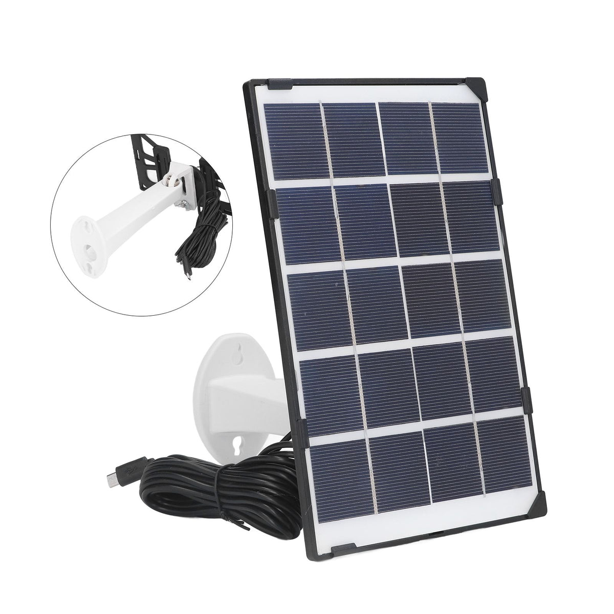 5W Solar Panel Multifunction High Efficiency Polycrystalline Silicon Portable Solar Panel Kit for Boat Caravan RV
