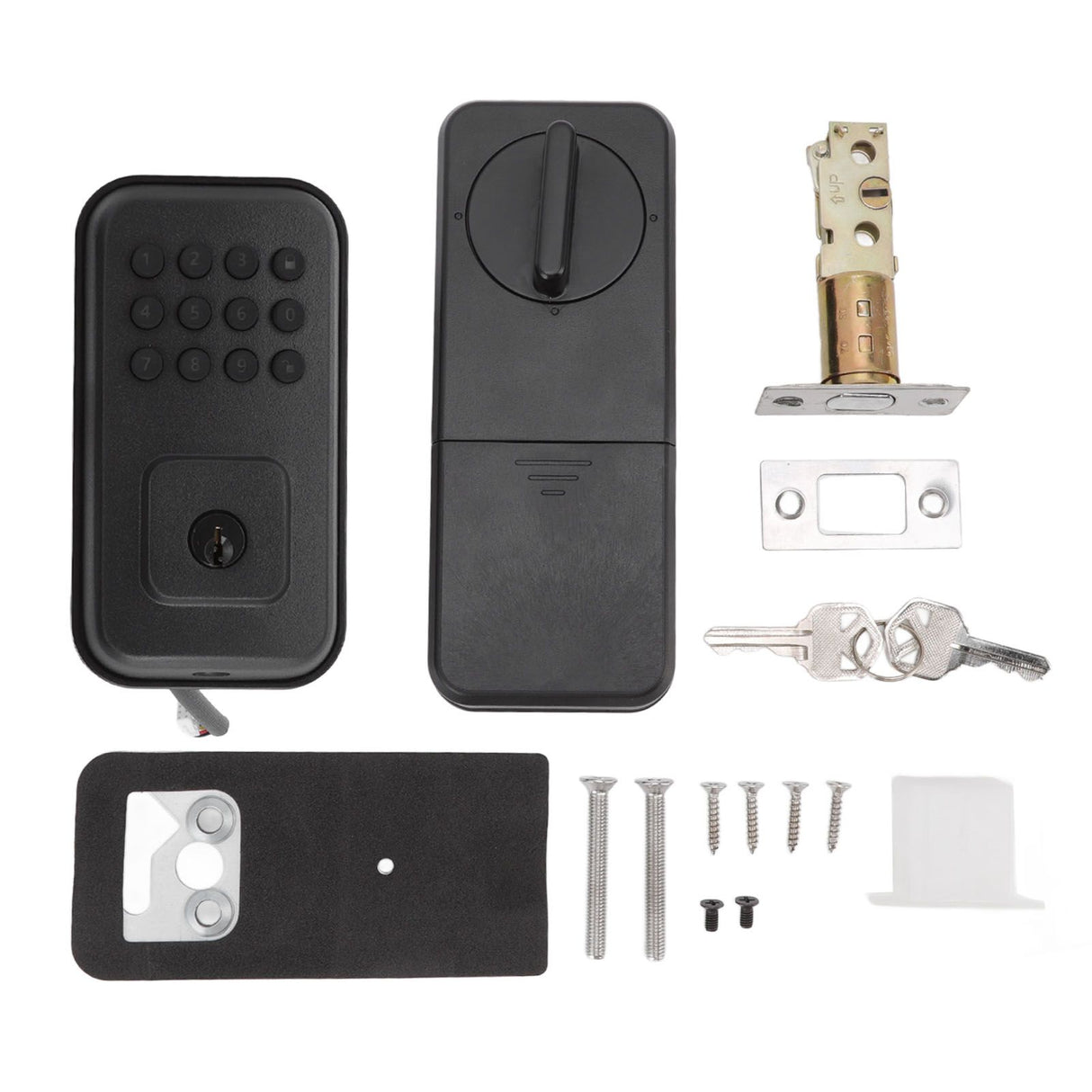 Smart Door Lock Intelligent Password Door Lock Zinc Alloy ABS Mechanical Door Lock for Office Home Hotel