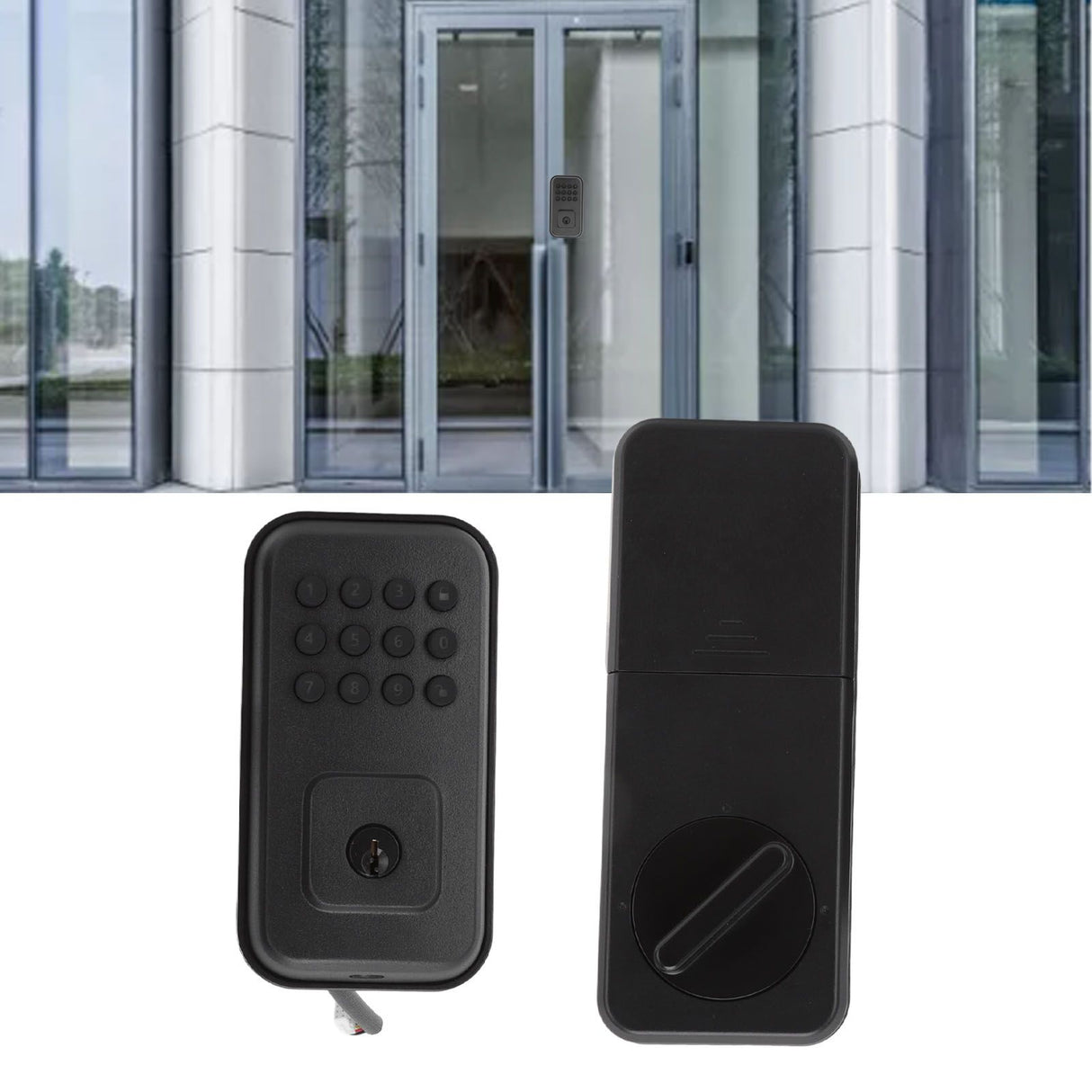 Smart Door Lock Intelligent Password Door Lock Zinc Alloy ABS Mechanical Door Lock for Office Home Hotel