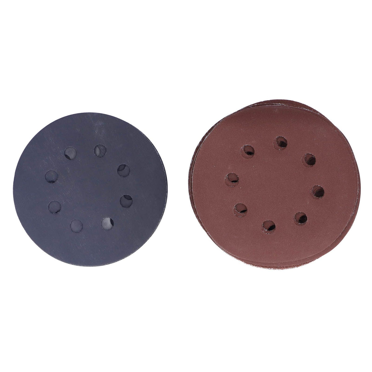 100PCS 5in Round Sanding Disc Include 80 180 240 320 400 800 1000 1500 2000 3000 Grit Round Sandpaper for Leather Wall