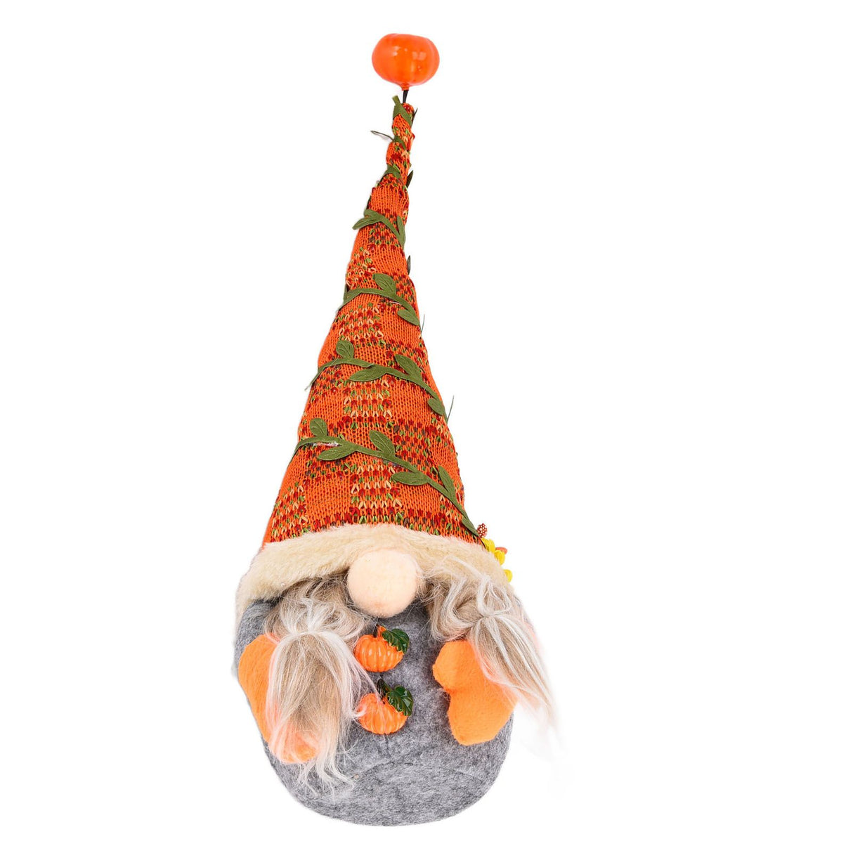 Faceless Doll Ornament Window Decoration Harvest Festival Elf Pumpkin Sunflower Dwarf Ornaments for Home Office Bookstore CafeBraids