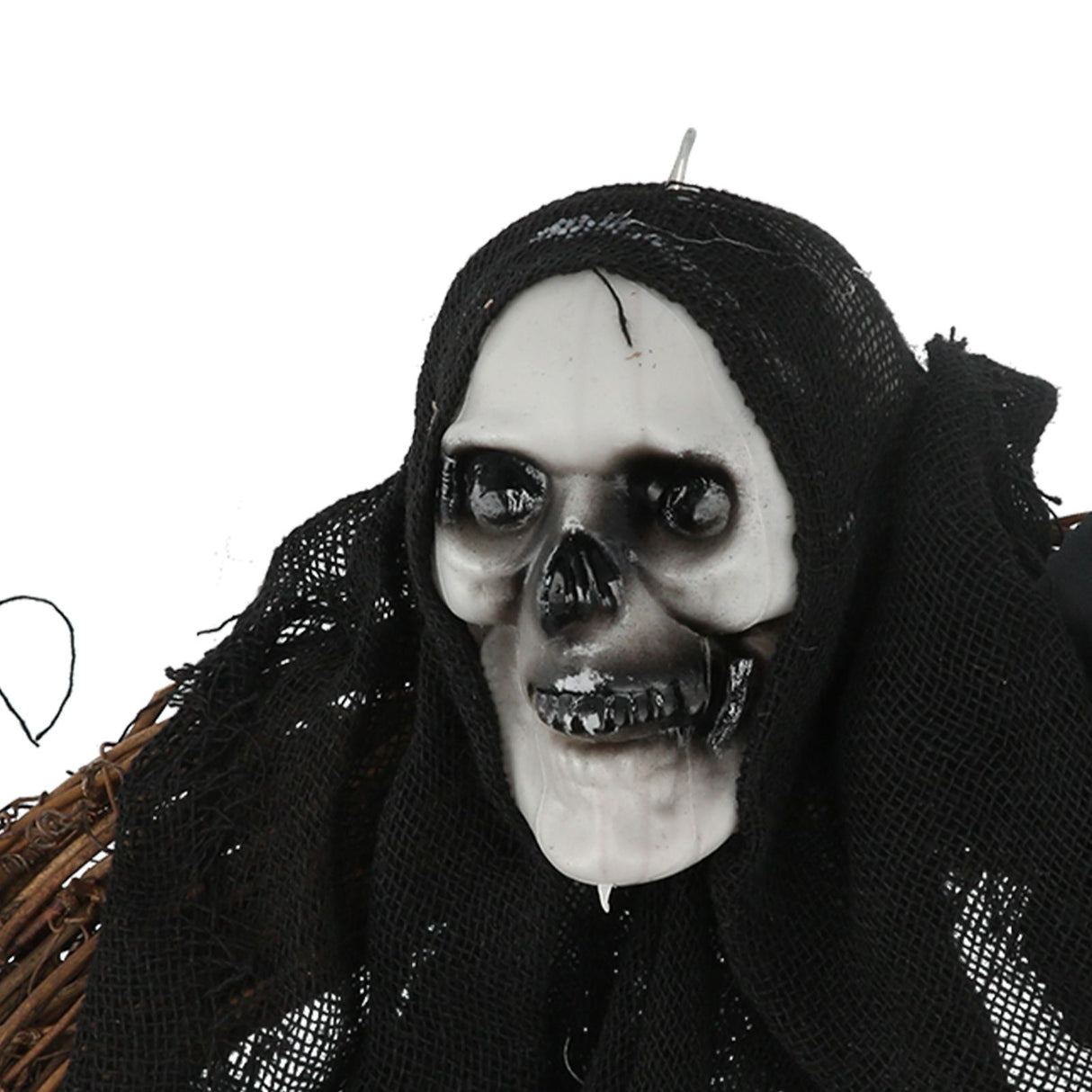 Halloween Ghosts Wreath Front Door Hanging Wreath Ghosts House Decoration Props Halloween Ornaments for Festival Decoration