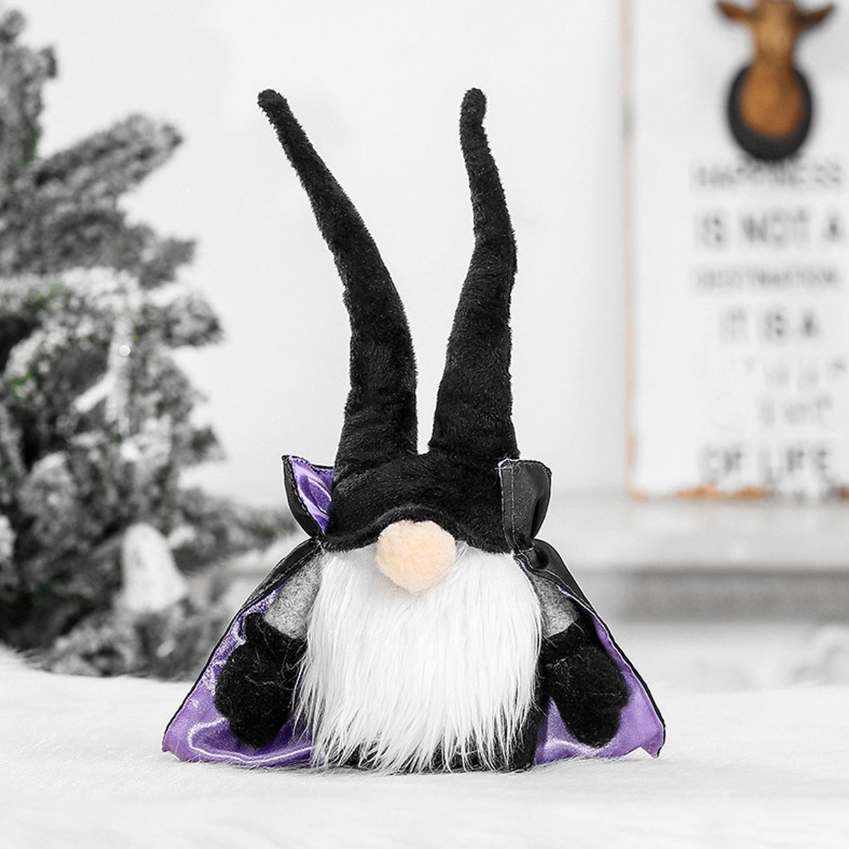 Halloween Gnomes Doll Flannel Faceless Window Decoration Doll for Home Decoration Festival Decoration