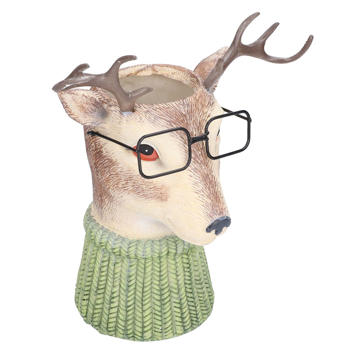 Animal Vase Decoration Innovative Resin Vase Ornament for Gardening Home Office BedroomF668985