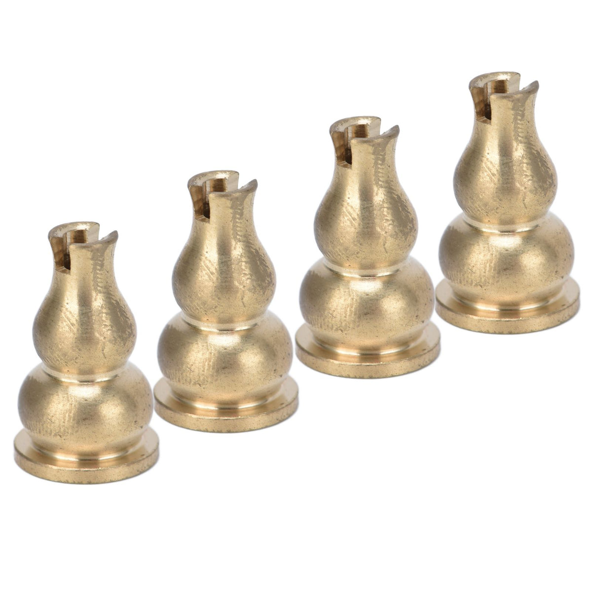 10pcs Incense Burner Gourd Shaped Brass Incense Holder for Home Office Teahouse Living Room Yoga