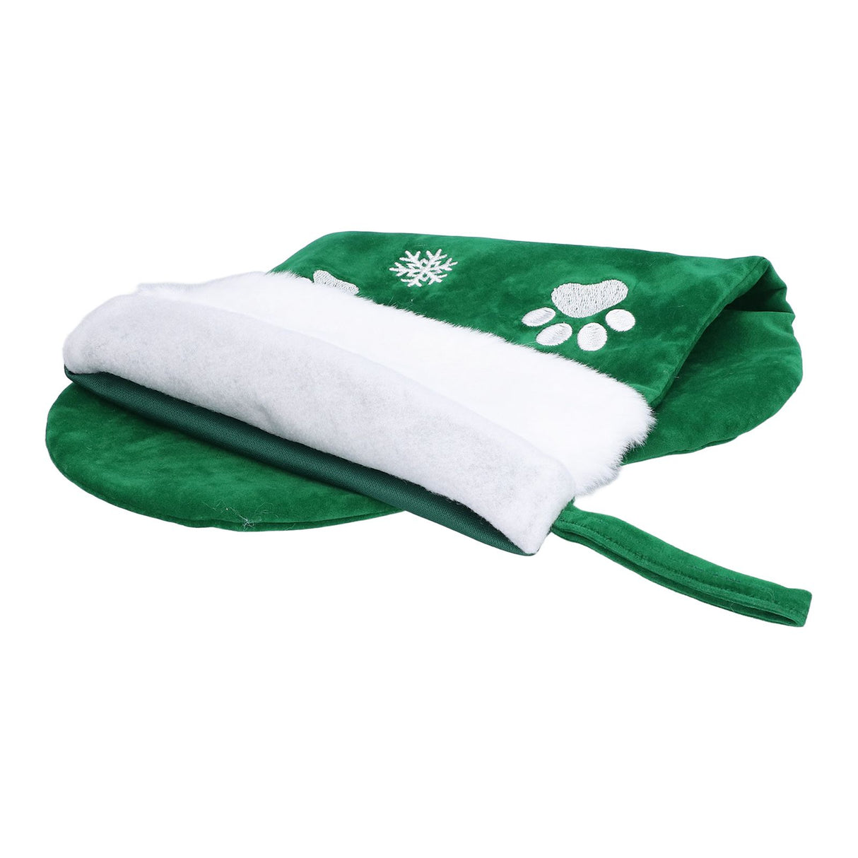Christmas Stocking Gift Bag Xmas Tree Hanging Pendant Craft for Home Party Decorative OrnamentGreen