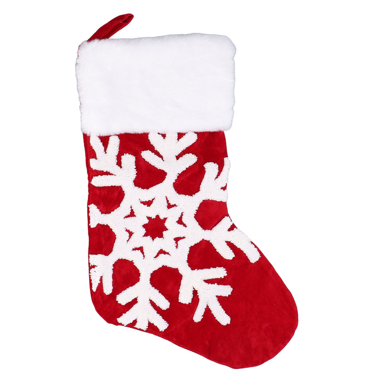 Cute Christmas Stocking Christmas Tree Ornament Gift Bag Christmas Fireplace Pendant for Festival DecorationSnowflake
