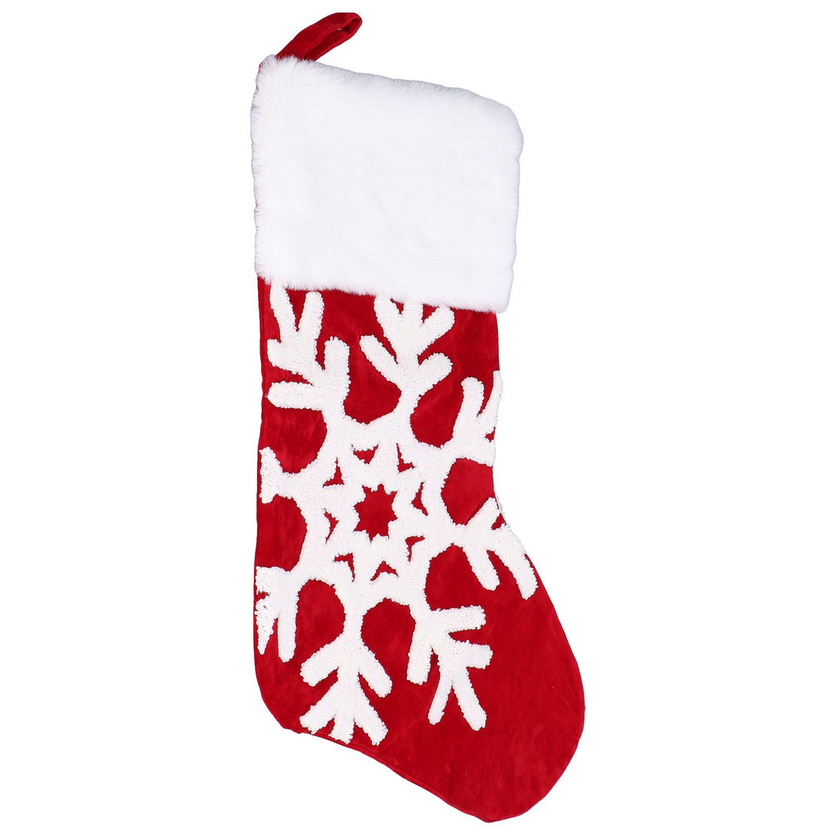Cute Christmas Stocking Christmas Tree Ornament Gift Bag Christmas Fireplace Pendant for Festival DecorationSnowflake