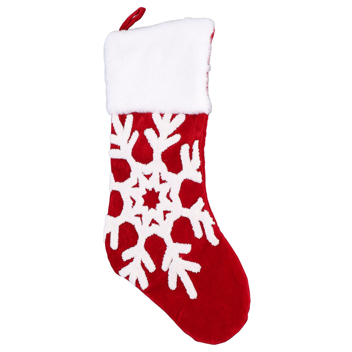 Cute Christmas Stocking Christmas Tree Ornament Gift Bag Christmas Fireplace Pendant for Festival DecorationSnowflake