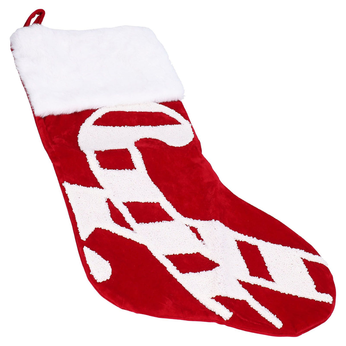 Cute Christmas Stocking Christmas Tree Ornament Gift Bag Christmas Fireplace Pendant for Festival DecorationWalking Stick