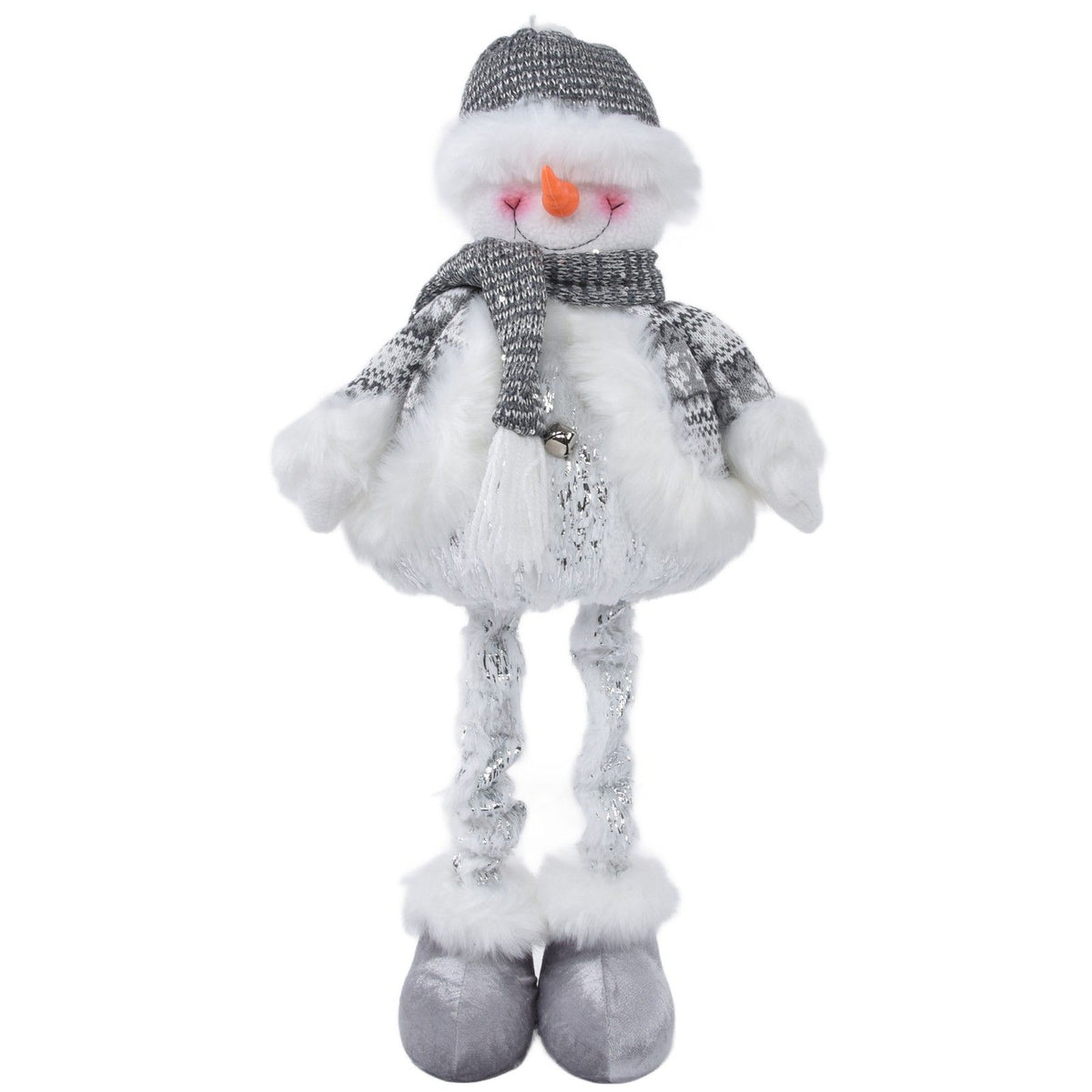 Retractable Snowman Dolls Christmas Ornaments Christmas Snowman Toy for Gifts Decoration