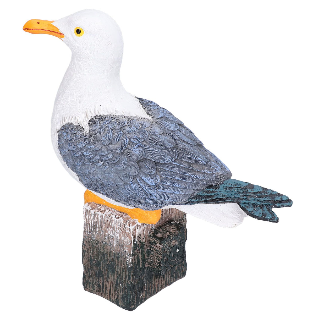 Seagull Figurine Decorations Cute Appearance Vivid Lifelike Exquisite Workmanship Nautical Decor for Home Decor Gifts