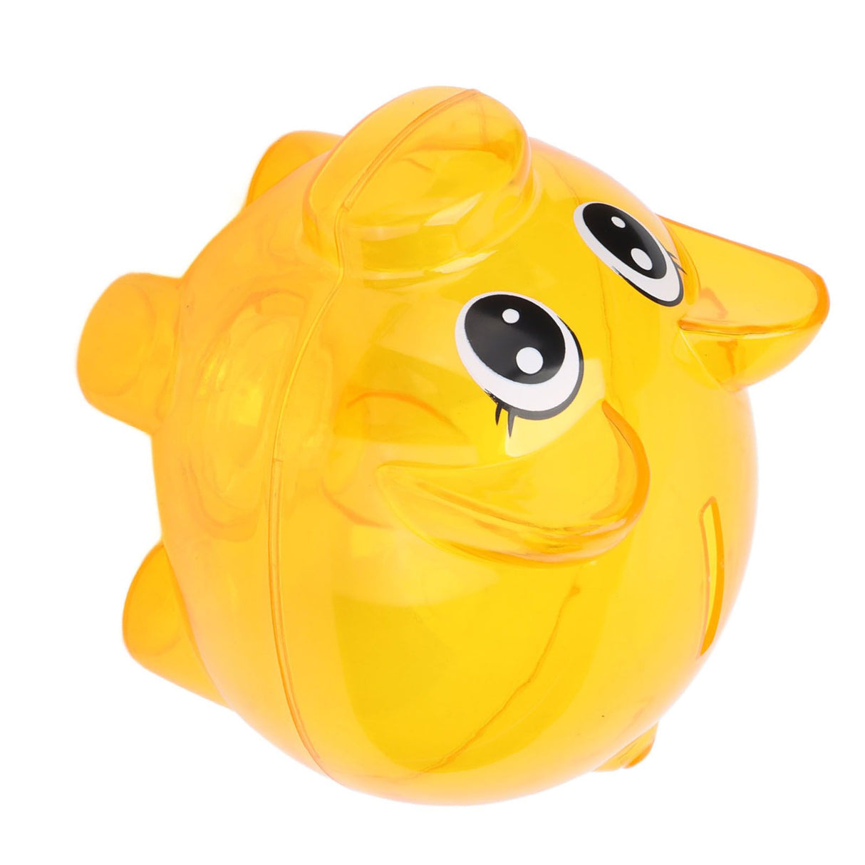 Transparent Plastic Money Saving Box Break Resistance Pig Shaped Piggy Bank for ChildrenS