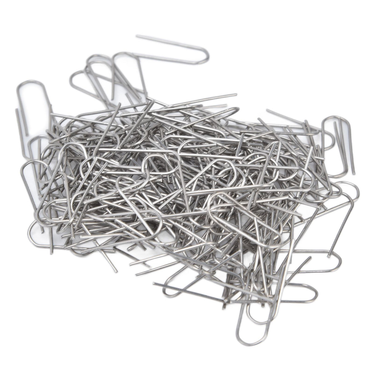 200 Pcs Wire Jump Rings Nickel Chromium Alloy U Shaped Ring Hook for Pendants Ceramic Jewelry Glass Melting