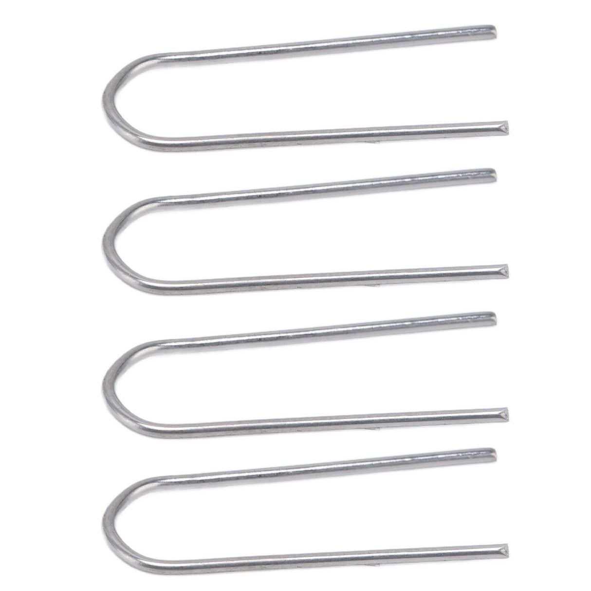 200 Pcs Wire Jump Rings Nickel Chromium Alloy U Shaped Ring Hook for Pendants Ceramic Jewelry Glass Melting