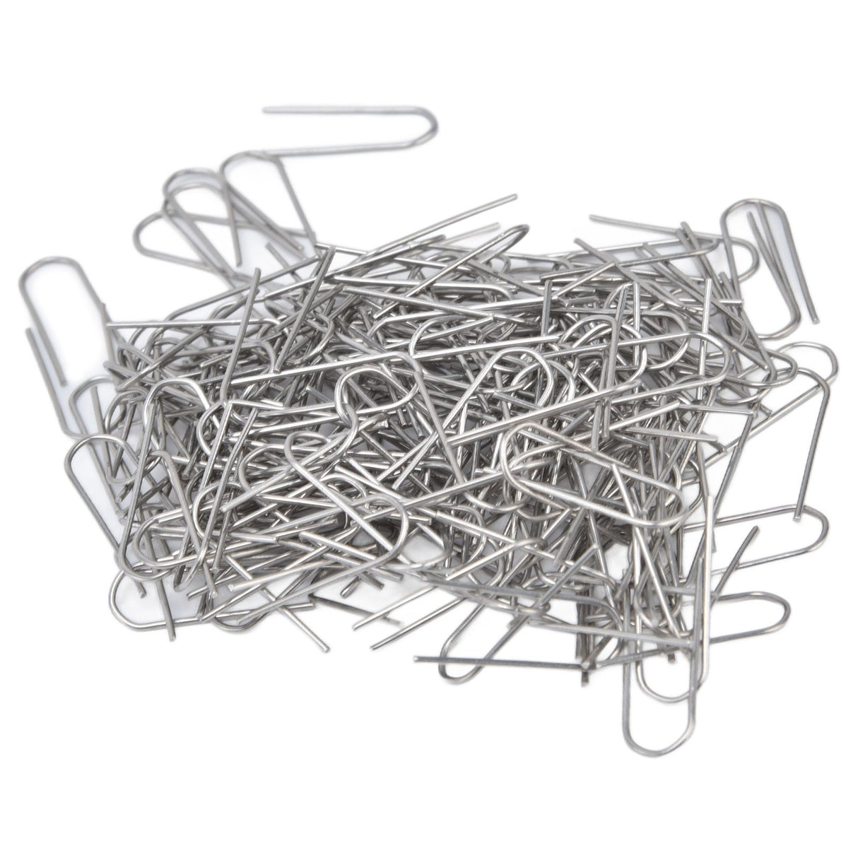200 Pcs Wire Jump Rings Nickel Chromium Alloy U Shaped Ring Hook for Pendants Ceramic Jewelry Glass Melting