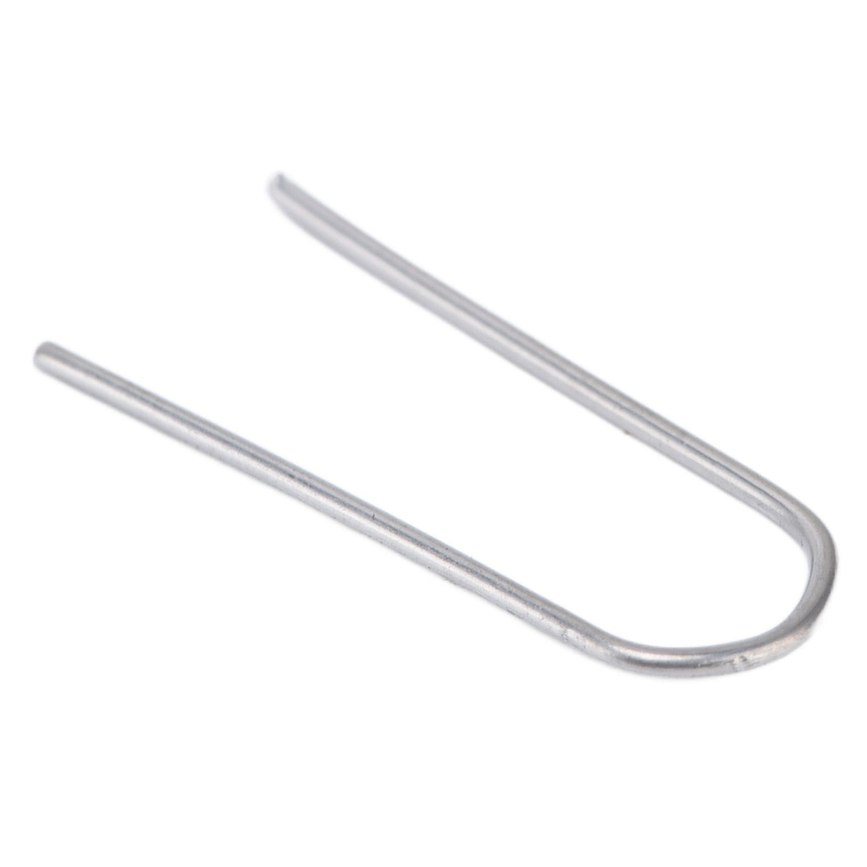 200 Pcs Wire Jump Rings Nickel Chromium Alloy U Shaped Ring Hook for Pendants Ceramic Jewelry Glass Melting