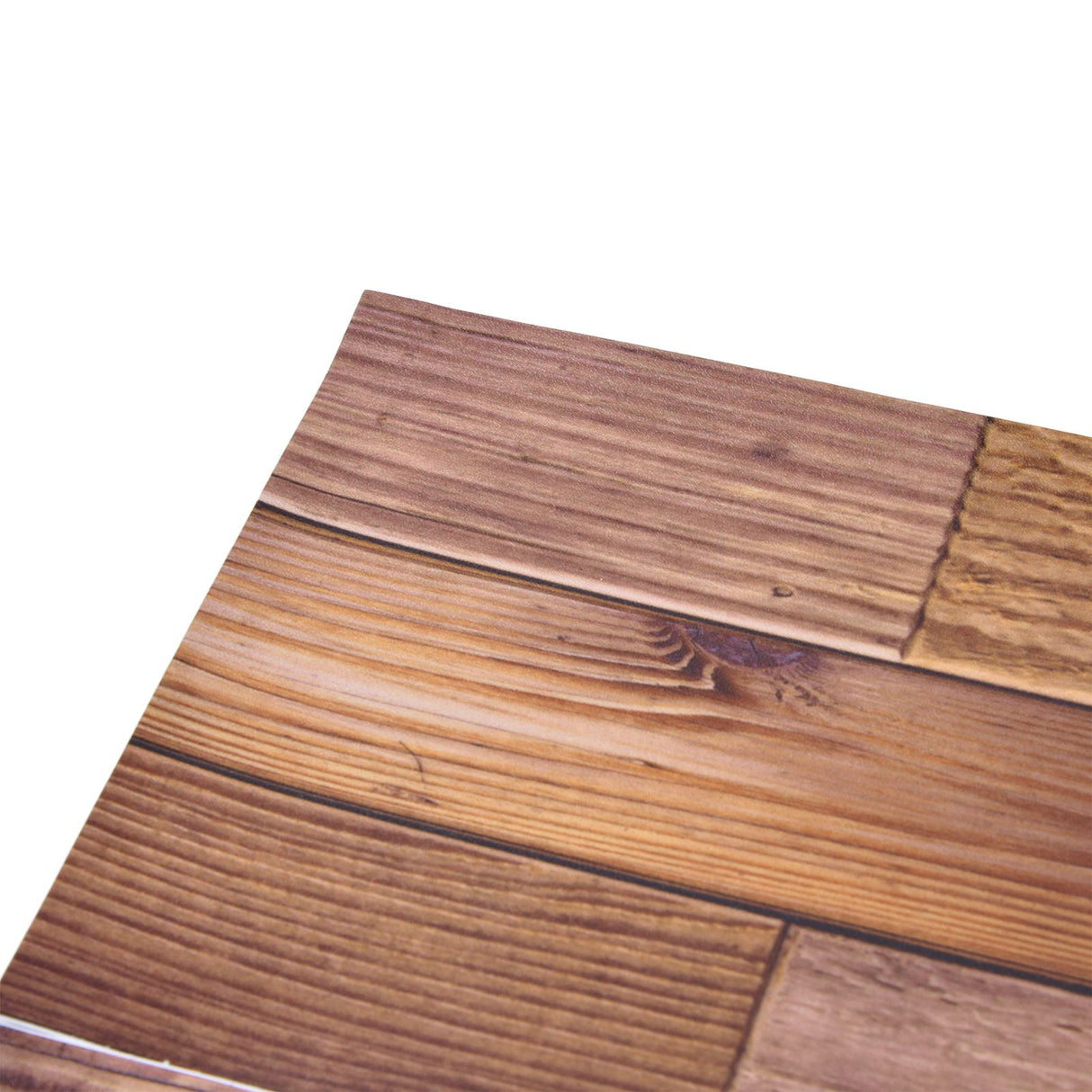 18PCS Wall Stickers Peel and Paste Wood Grain Furniture Refurbishment Sticker Waterproof for Kitchen Bathroom