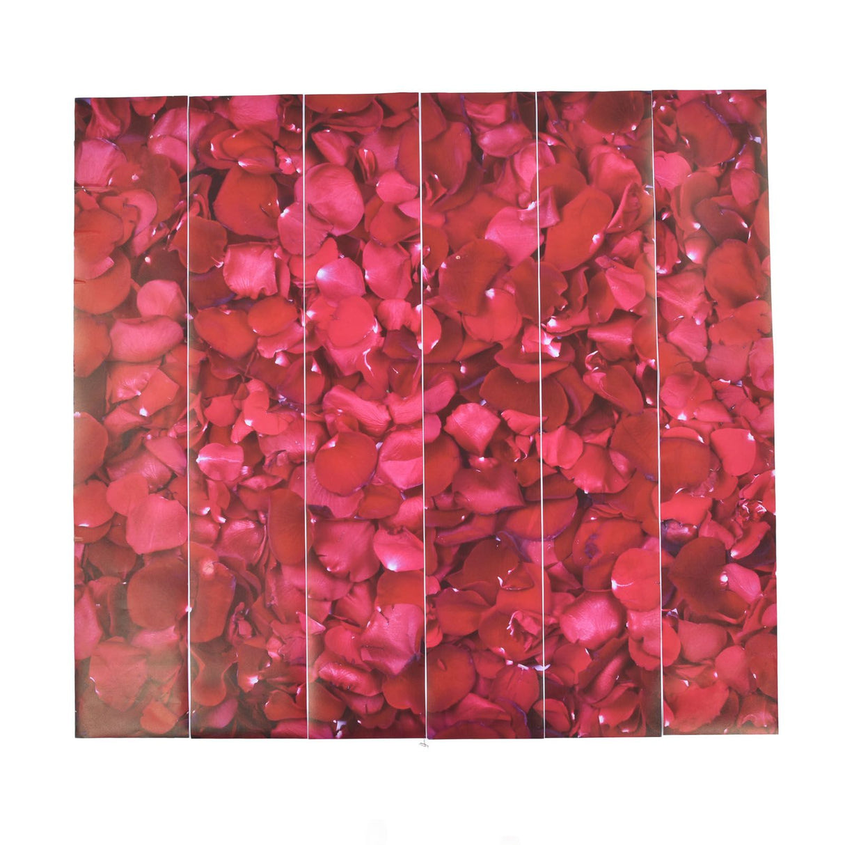 6PCS 100x18cm 3D Stair Sticker Rose Flower Self Adhesive Wall Sticker Waterproof Tile Stair Sticker for Valentine's Day