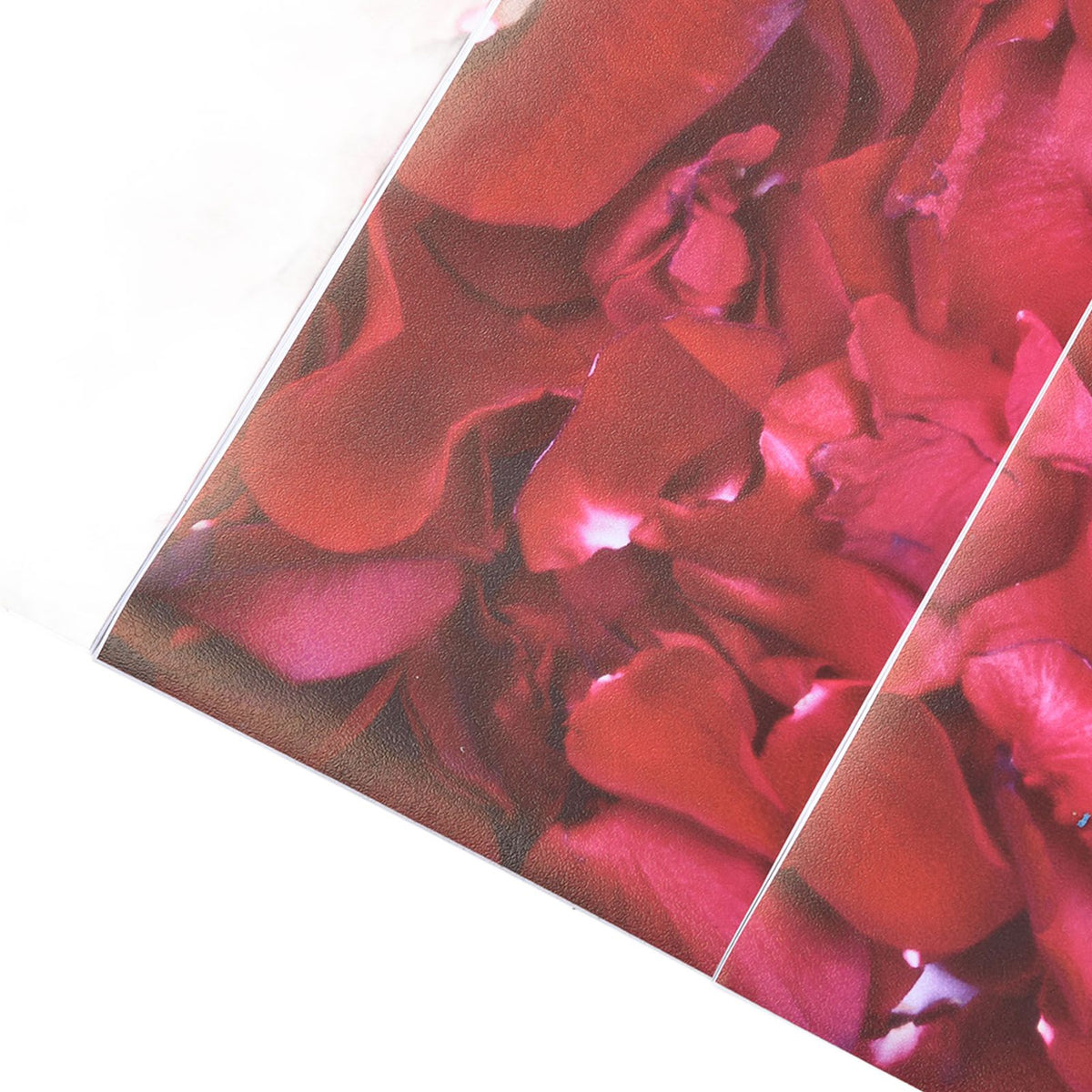 6PCS 100x18cm 3D Stair Sticker Rose Flower Self Adhesive Wall Sticker Waterproof Tile Stair Sticker for Valentine's Day